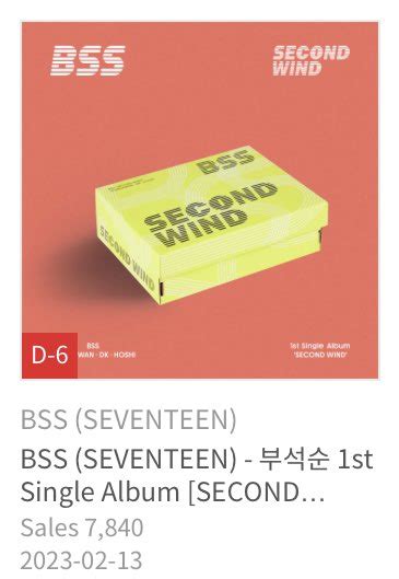 Pledis Artists Data On Twitter Bss Seventeen St Single Album