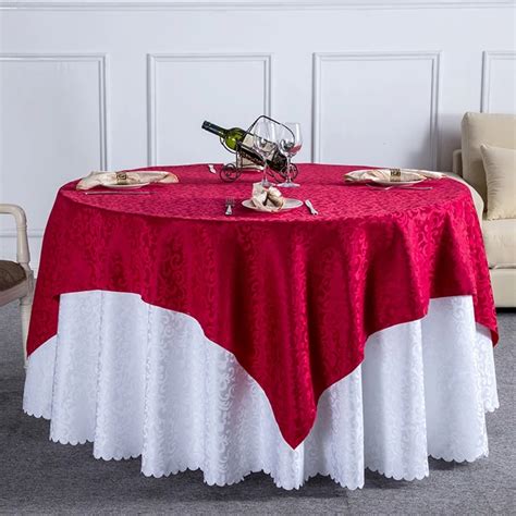 Rectangle Tablecloths on round tables | Weddings, Style and Décor ...