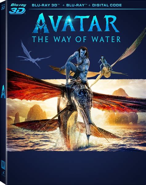 Avatar The Way of Water 3D Blu-ray