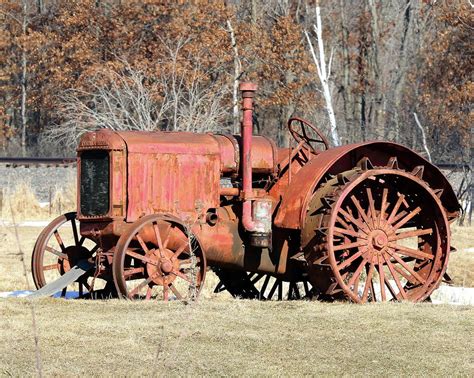 Steel Wheel Tractor Photograph by Arvin Miner