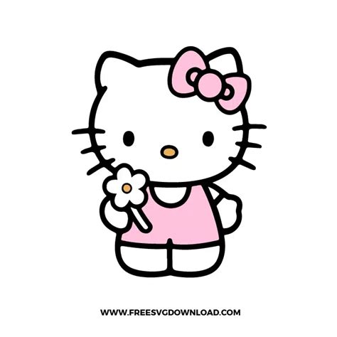 Hello Kitty SVG Cut File | Free SVG Download