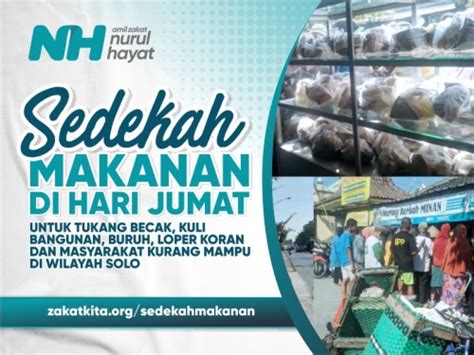 Zakat Kita Sedekah Makanan Hari Jumat Zakat Kita