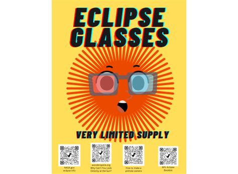 Solar Eclipse Glasses Giveaway Brooklyn Public Library