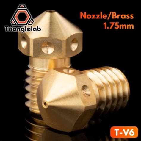 Pièces imprimante Trianglelab buse V6 pour imprimantes 3D filetage