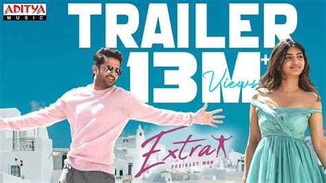 Extra Ordinary Man Trailer Nithiin Sreeleela Vakkantham Vamsi