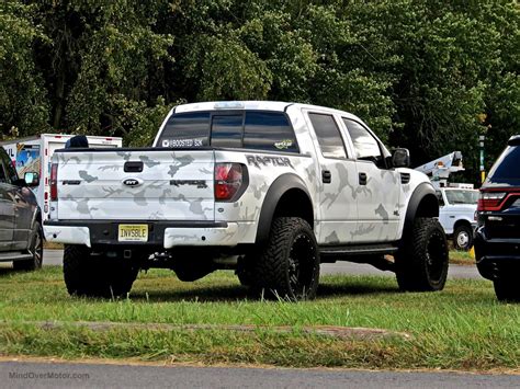 Ford Raptor White Camo