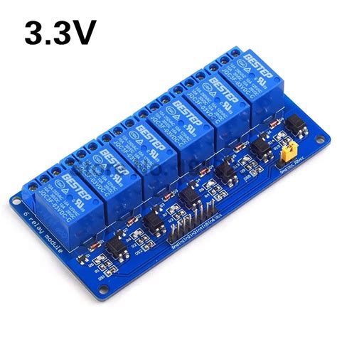 V Channel V Relay Module Optocoupler Isolation Low Level Trigger