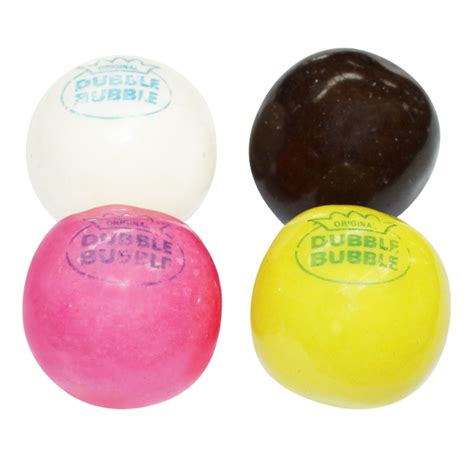 Dubble Bubble Banana Split Gumballs 3 Lb Bulk Bag All City Candy