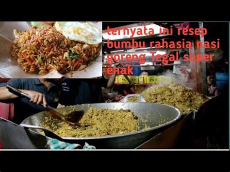 RESEP NASI GORENG TEGAL YouTube