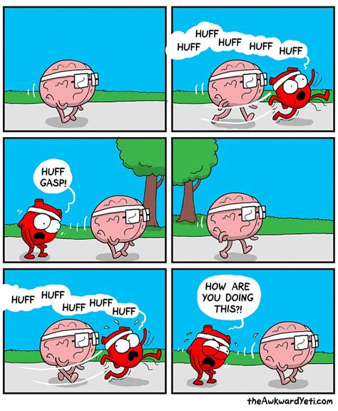 The Awkward Yeti Characters Heart Page 8 Heart And Brain An Awkward Yeti Collection Hd Phone