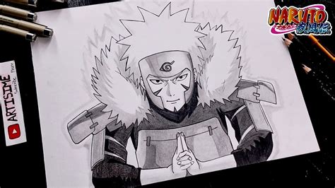 How To Draw Tobirama Senju From Naruto Shippuden Easy Step By Step