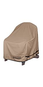 ULTCOVER Waterproof Patio Chair Cover Outdoor Lounge Deep Seat Single