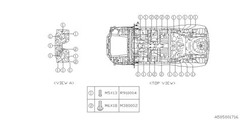 Subaru Forester Rivet Body 905910004 Berman Subaru Chicago Il