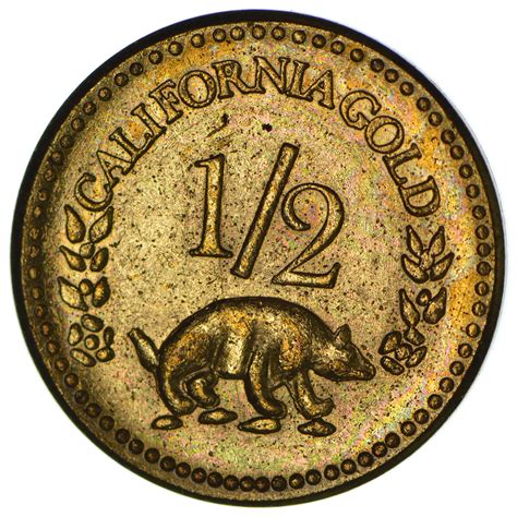 Souvenir Tribute Token - California Gold Rush - 1853 Liberty Head | Property Room