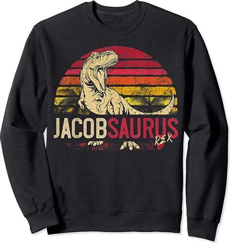 Buy Jacob Saurus Funny Personalized Dinosaur T Rex Name Boy T T