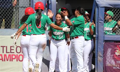 Eighth Inning Offensive Outburst Gives Mexico First Ever WBSC Womens