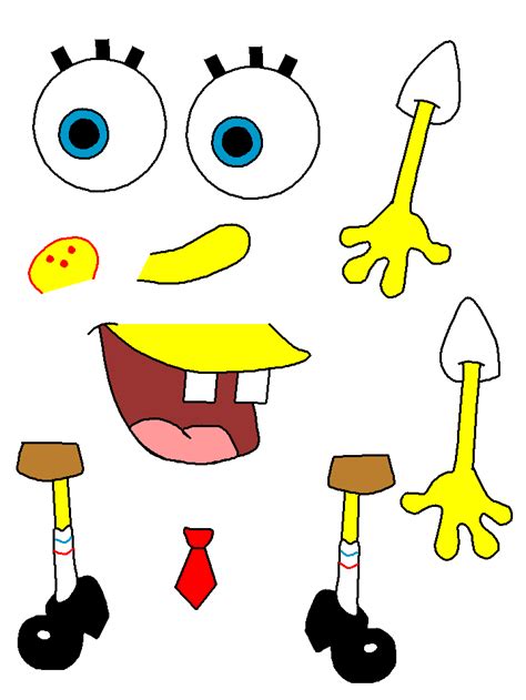 DLTK's Template Printing | Spongebob birthday, Spongebob crafts, Spongebob birthday party