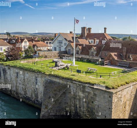 Yarmouth Castle Isle Of Wight England Uk Stock Photo Alamy