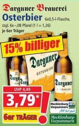 Darguner Brauerei Osterbier Angebot Bei Norma