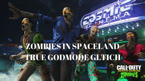 NEW Infinite Warfare Zombies In Spaceland True GodMode Glitch On