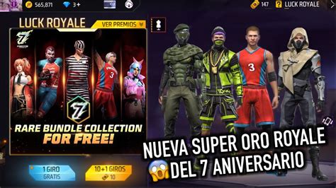 Llega La Nueva Actualizacion Oro Royale Especial Del 7 Aniversario Ff