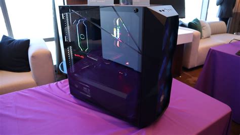 Cooler Master MasterBox TD500 Mesh / Mesh White Shown at CES 2020 ...