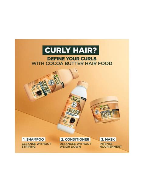 Nocol Garnier Fructis Hair Food Cocoa Butter Hiusnaamio Kiharaisille