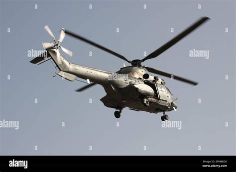 An Airbus Helicopters H215 Super Puma Of The Spanish Air Force Sar