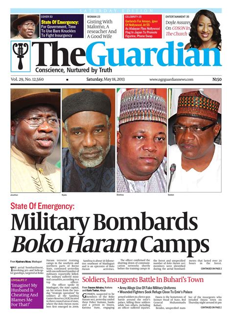 Sat May The Guardian Nigeria By The Guardian Newspaper Issuu