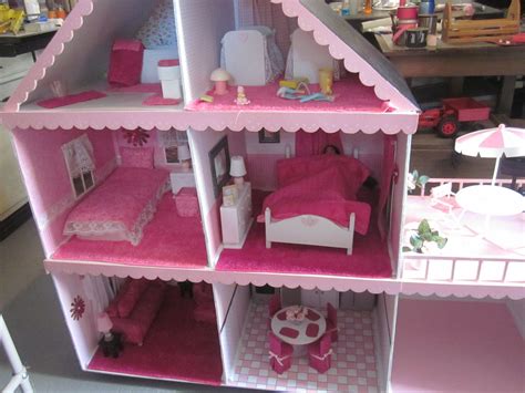 Barbie Doll House Miniature Dollhouse Furniture Dollhouse Dolls