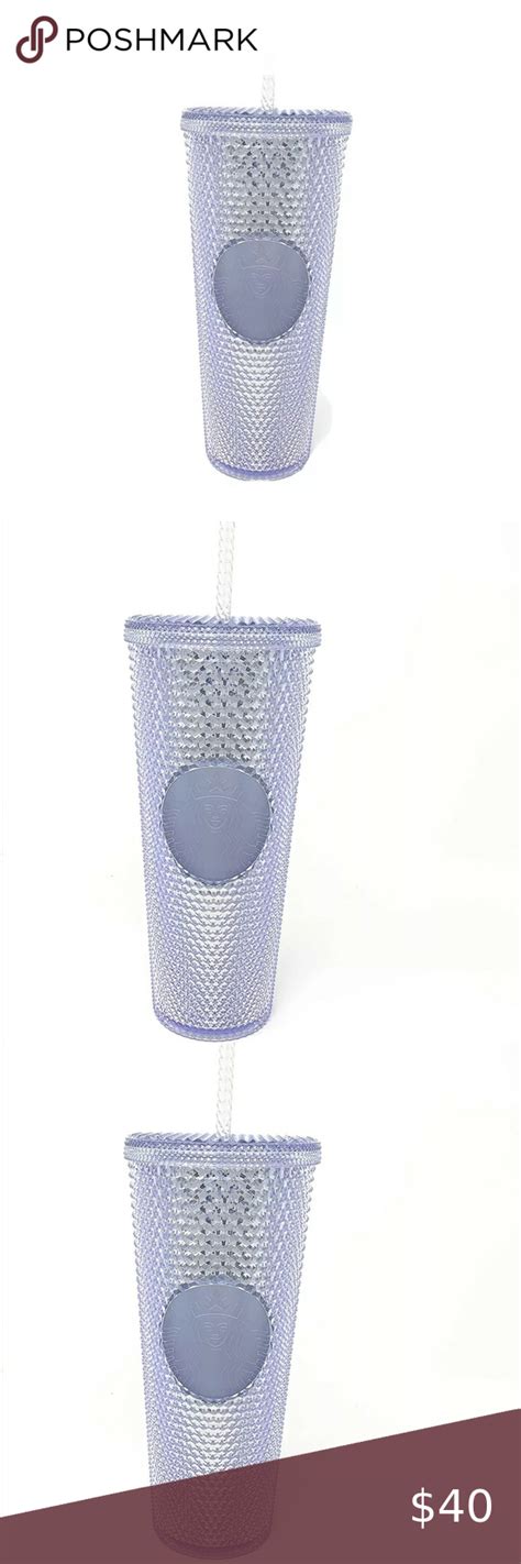 Starbucks Silver Studded Cold Cup Tumbler New Starbucks Silver Studded