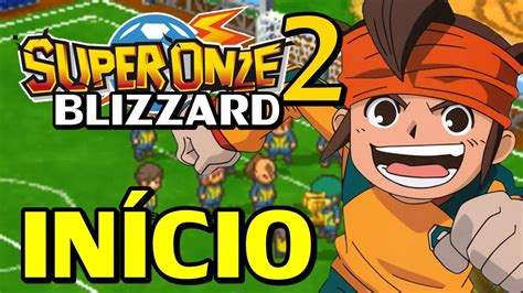 Inazuma Eleven Blizzard Super Onze Nintendo Ds O In Cio Em