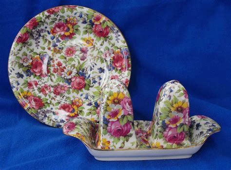 Antique Chintz China Set Royal Winton Grimwades Summertime