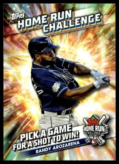 Carte Code D Fi Randy Arozarena Topps Series Home Run Inutilis E