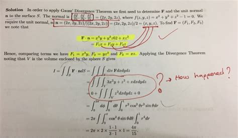 Solved Example 5 8 Use Gauss Divergence Theorem To Evaluate Chegg