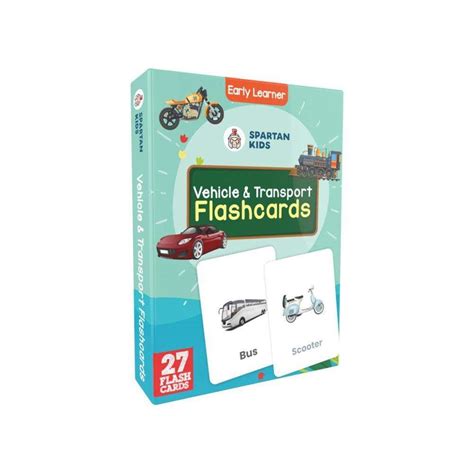 Transport Flash Cards | 27 Fascinating Learning Flash Cards