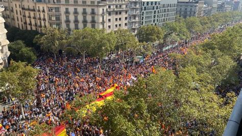 Así Hemos Contado La Manifestación Del 8 De Octubre En Barcelona Contra