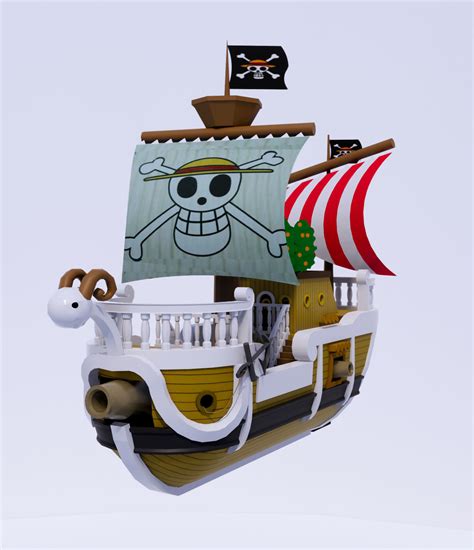 Going Merry 3D Model Print CGTrader