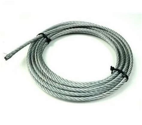 Gi Ss Pvc Coated Wire Rope Material Grade G I 304 Ss At Rs 16