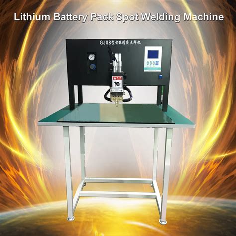 Cylindrical Lithium Battery Manual Ac Inverter Gantry Spot Welding