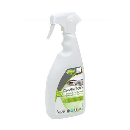 Dégraissant multi surfaces Ecolabel DMS 600 Exeol 750ml