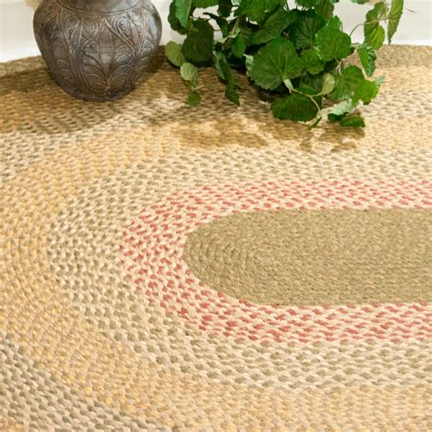 Chesapeake New Mexico Jute Braided Sedona Rattan Rug X Walmart