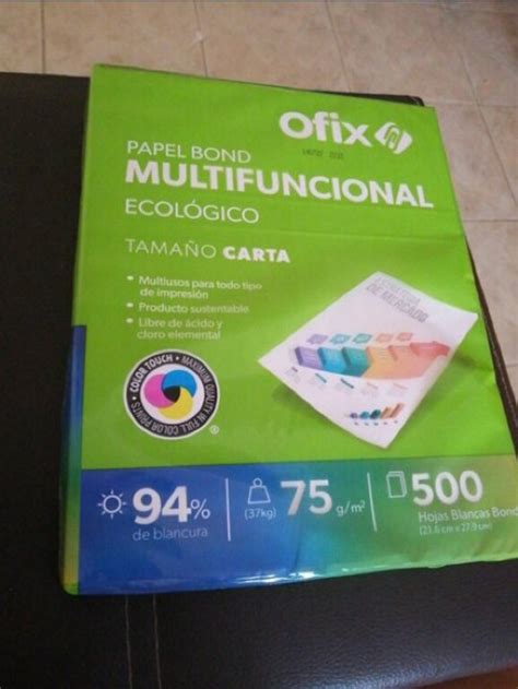 Paquete De Hojas Tama O Carta Escola De Ofix De Segunda Mano