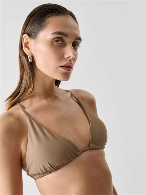 Góra od bikini strój kąpielowy damski Outhorn OTHWSS24UBKTF054 82S Brązowy Outhorn Moda