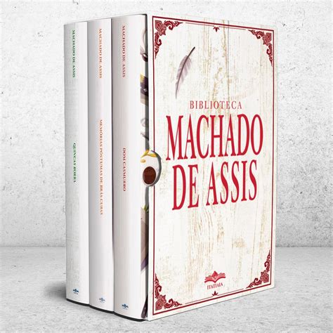 Biblioteca Machado De Assis Box Com 3 Livros Shopee Brasil