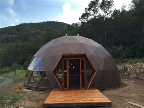 DOMO SALA YOGA CASTELLÓN Domos Geodésicos Geodesics Domes ドーム型の家