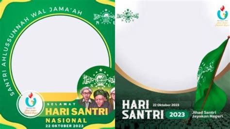 40 Link Twibbon Hari Santri 2023 Gratis Dan Menarik Lengkap Cara