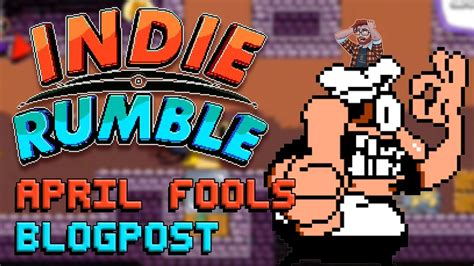 Indie Rumble April Fools Blog Post Reaction Youtube