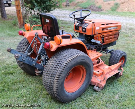 Technical Specifications And Data For Kubota B7200 Tractor