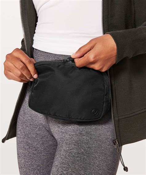 Lululemon Everywhere Belt Bag 1l Black Lulu Fanatics